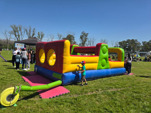 Alquiler Inflables Tejo Metegol Plaza Blanda Montessori