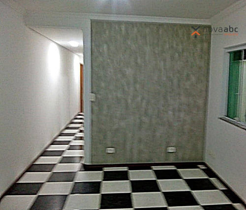 Apartamento Com 3 Dormitórios À Venda, 90 M² Por R$ 350.000 - Vila Curuçá - Santo André/sp - Ap0636