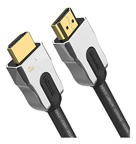 Cable Hdmi 4k 3ft, Cable Hdmi Con 28awg Ul Cl3 Cable De Alta