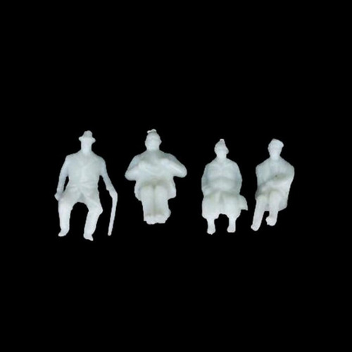 O Modelo Em Escala Ferrovia Figuras Pessoas 3 Pecas