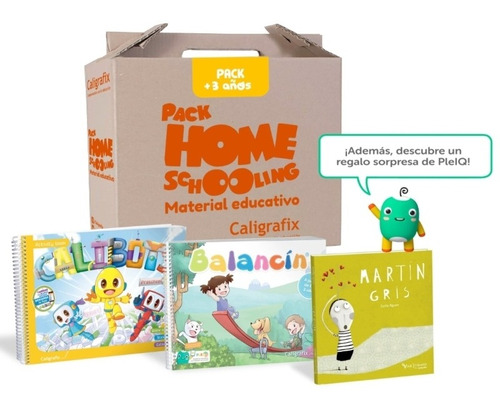 Texto Pack Homeschooling 3 Anos. Envio Gratis /761