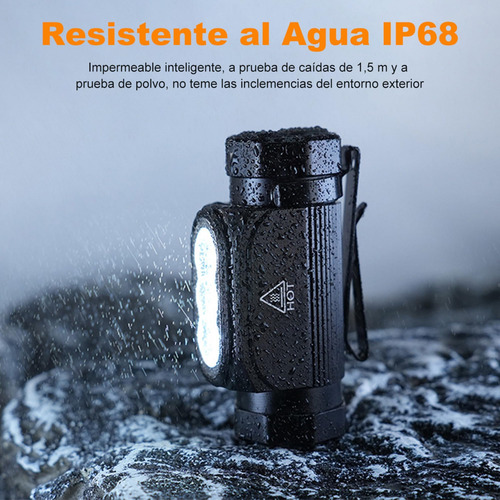 Lampara Cabeza, Linterna De Cabeza Ip68 Recargable,