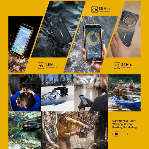 Armor 16 Pro - Celular Resistente Al Agua, Polvo Y Golpes