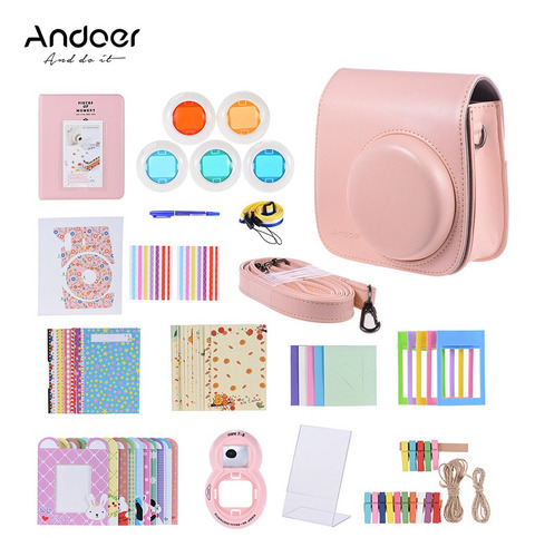Imagen 9 de 9 de Kit De Accesorios Andoer Para Fujifilm Instax Mini 8/8+/8s/9