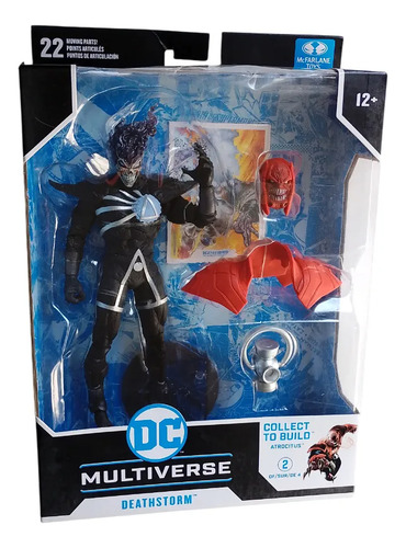 Dc Multiverse Deathstorm Blackest Night Mcfarlane Toys (Usado)