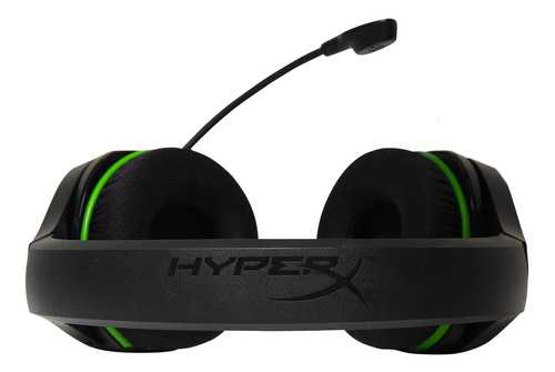 Imagen 7 de 7 de Auriculares gamer HyperX CloudX Stinger negro y verde