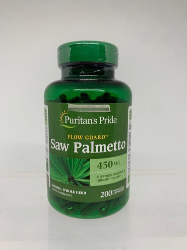 Saw Palmetto 450mg - 200 Uds Puritan's Pride