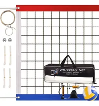 Comprar Red De Voleibol Profesional Red Volleyball Playa Portátil 9.5m