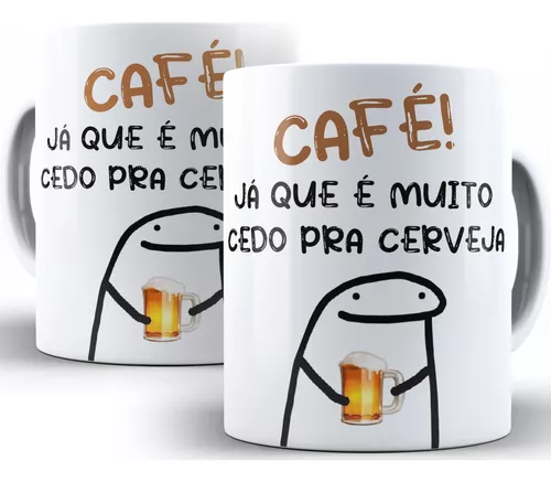 Kit 4 Canecas Meme Flork - Frases Divertidas