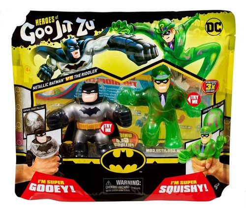 Heroes Goo Jit Zu Batman Vs Asertijo Dc (x3)