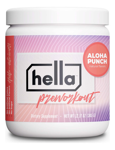 Hella Polvo De Preentrenamiento Para Hombres Y Mujeres Para 