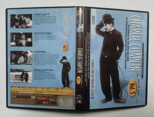 Charlie Chaplin Dvd Nac Usado C. Chaplin Fase De Ouro Vol. 5