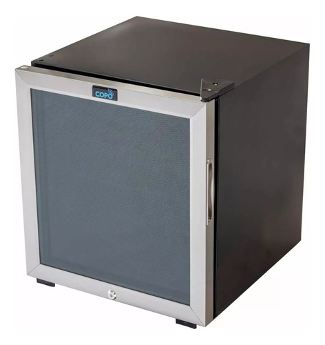 Refrigerador Frigoba 1 Puerta Cristal Copo Ace. Inoxidable  