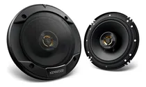 Comprar Kenwood Kfc-1666r Road Series 6-1\u002F2 2-way Car Speakers With Cloth Cones (pair) - Black