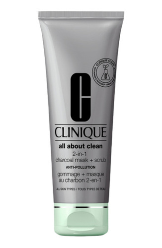 Clinique All About Clean 2-in-1 Mascarilla Carbón Exfoliante