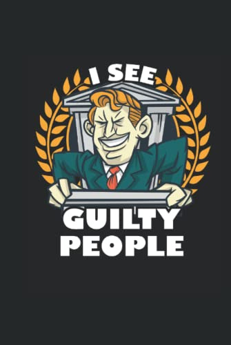 I See Guilty People - Cuaderno Para Abogados: Cuaderno Din A