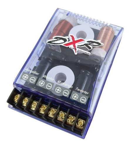 Crossover Pasivo 3 Vias 200w 4 Ohms Dxr 140-650 Color Azul
