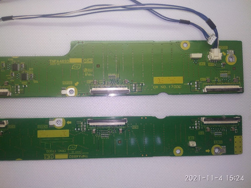 Placas Buffer Tv Plasma Panasonic Tc-p42x10b Tnpa4892/4893 (Usado)