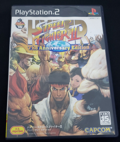 Hyper Street Fighter 2 Anniversary Edition Para Ps2 (jpn)