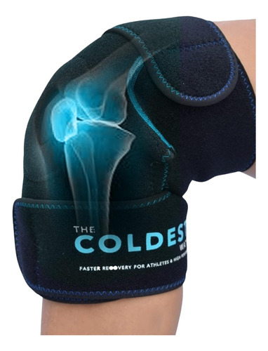 The Coldest Knee Ice Pack Wrap, Terapia De Frío Y Calor 2 Ud