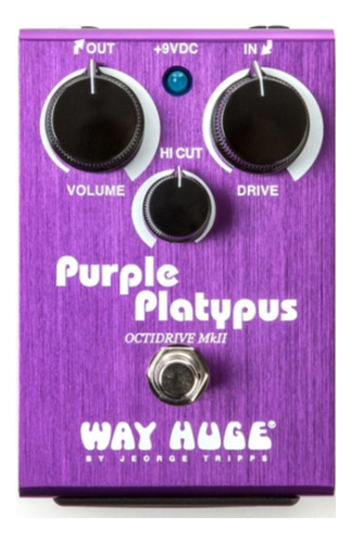 Pedal Dunlop Whe 800 Way Huge Purple Platypus - 12270 Cor Roxo
