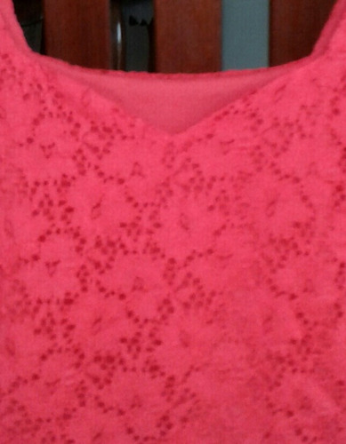 Top Musculosa Brodrery Con Espandex Impecable