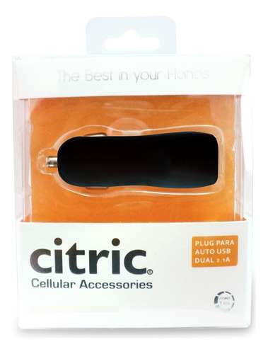 Cargador Para Auto Plug In 2 Usb 2100 Mah Con Cable V8