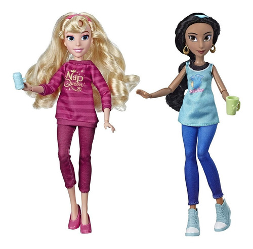 Comfy Princesses Aurora Y Jasmine Ralph Princesa Hasbro