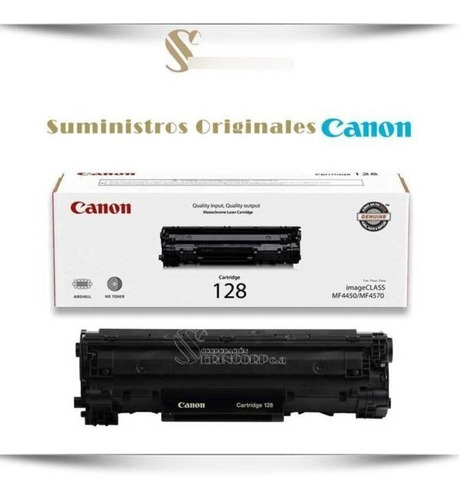 Recarga Toner Compatible Canon Crg128 Paramf4770 D550 Mf4450