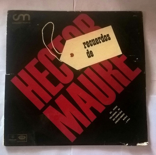 Disco Vinilo Hector Maure Recuerdos De