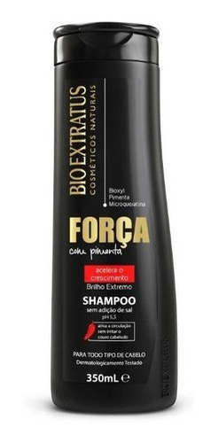 Kit Sh + Cd + Suplemento Força Com Pimenta Bio Extratus
