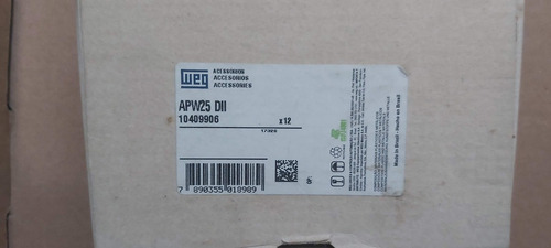 Anel De Proteção P/ Diazed De 2 A 25a Apw25 (10409906) - Weg