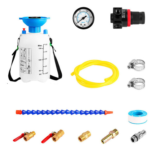 Pneumatic Transmission Fluid Pump Gearbox Oil Filler 5l