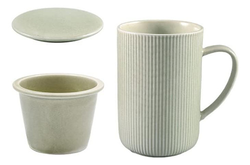 Taza De Café De Té De Cerámica De Caalio Con Platillos De Ta