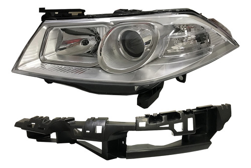 Farola Izquierda Renault Megane Ii 2005 A 2011 Con Lupa