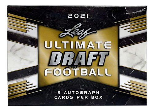 Caja De Fútbol Leaf Ultimate Draft 2021 (cinco Autógrafos)