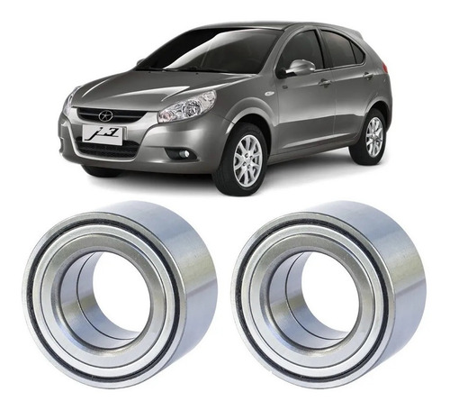 Par Rolamento Roda Dianteiro Jac J3 10 11 12 13 14 15