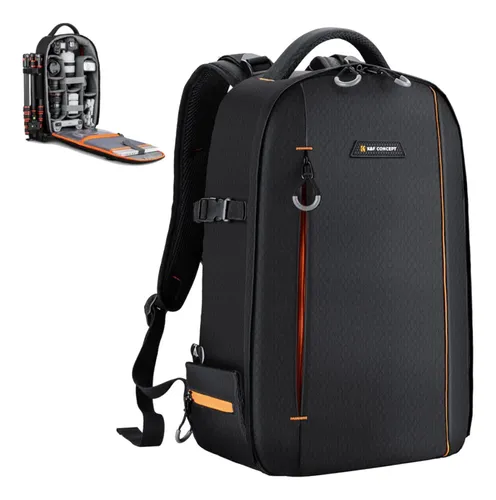 Mochila K&f 18l Fotografia Bolsa Prova D'água Dslr 13.140