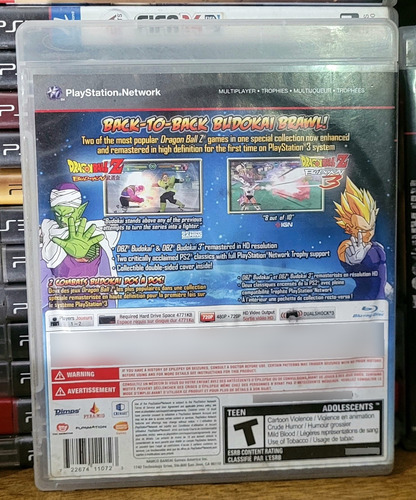Dragon Ball Budokai Hd Collection Ps3 - Midia Fisica (Usado)