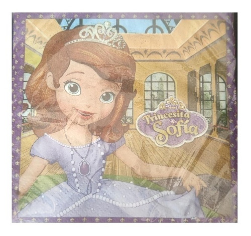 Servilletas Fiesta Infantil Princesita Sofia The First