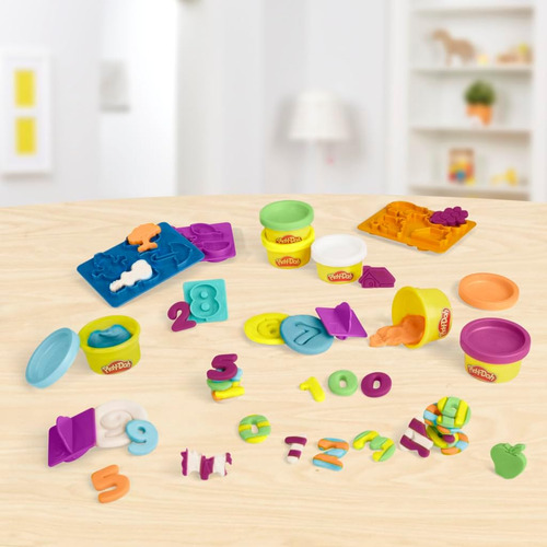 Play Doh Numeros 6 Botes 170g Hasbro