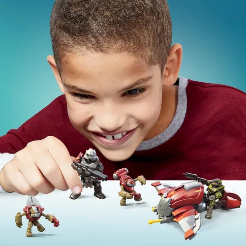 Mega Construx Halo Vehículo Ghost Hijacked Juego De Construc