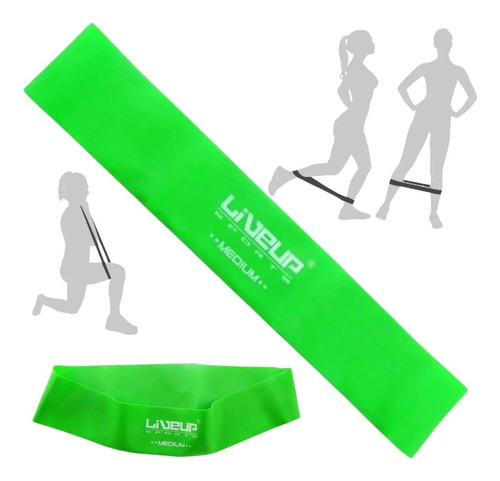 Kit Com 4 Mini Bands Extra Forte, Forte, Média E Leve Liveup