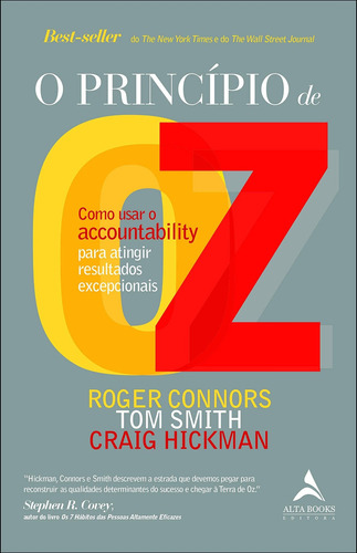 Libro O Princípio De Oz: Como Usar O Accountability Pra Atin