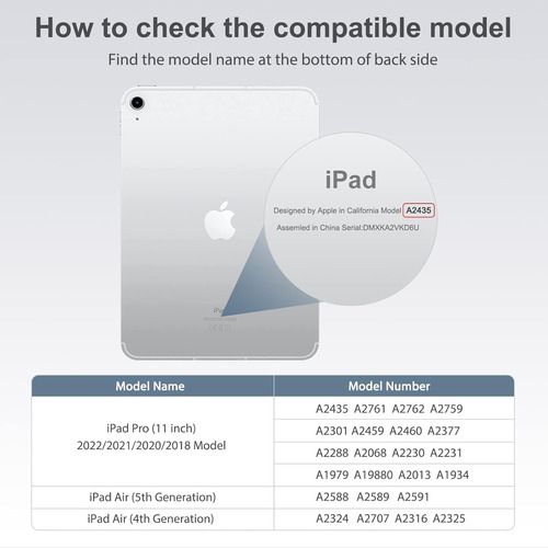 Protector De Pantalla De Sparin Para iPad Air 5th 4th Genera
