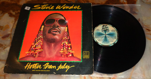Stevie Wonder - Más Cálido Que En Julio - Vinilo Arg.