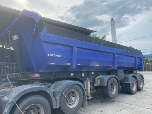 Carreta Semi Reboque Caçamba Basculante 25m3