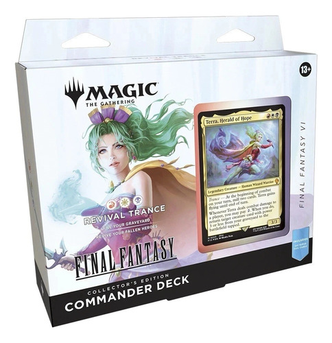 Final Fantasy Magic Tcg Set De 4 Commander Deck Collector