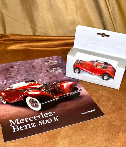 Mercedes Benz 500k Welly 1/36 Nuevo En Caja Fricción Metal