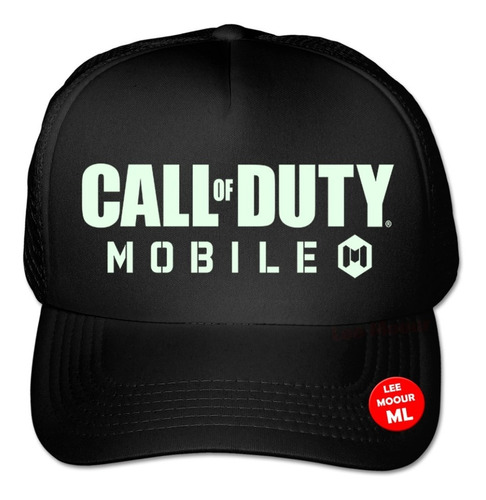 Gorra Call Of Duty Mobile Brillan En La Oscuridad